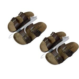 Set of 2 New OSHKOSH B'GOSH Bruno Sandal Size Youth 13